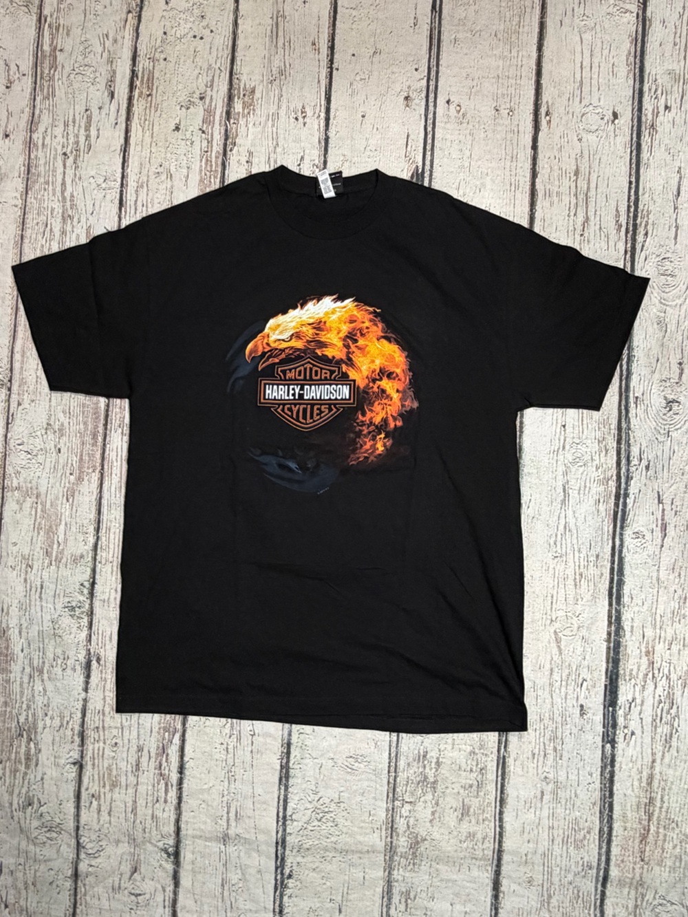 Harley-Davidson Motorcycles Texas Biker Crewneck Men's Tshirt - Picture 1 of 7